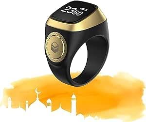 World’s First Smart Digital Tasbih Zikr Ring Digital Tasbeeh Oled Screen Smart Zikr Ring Smart Tasbih Tally Counter Zikr Ring For Muslims Zikr Ring